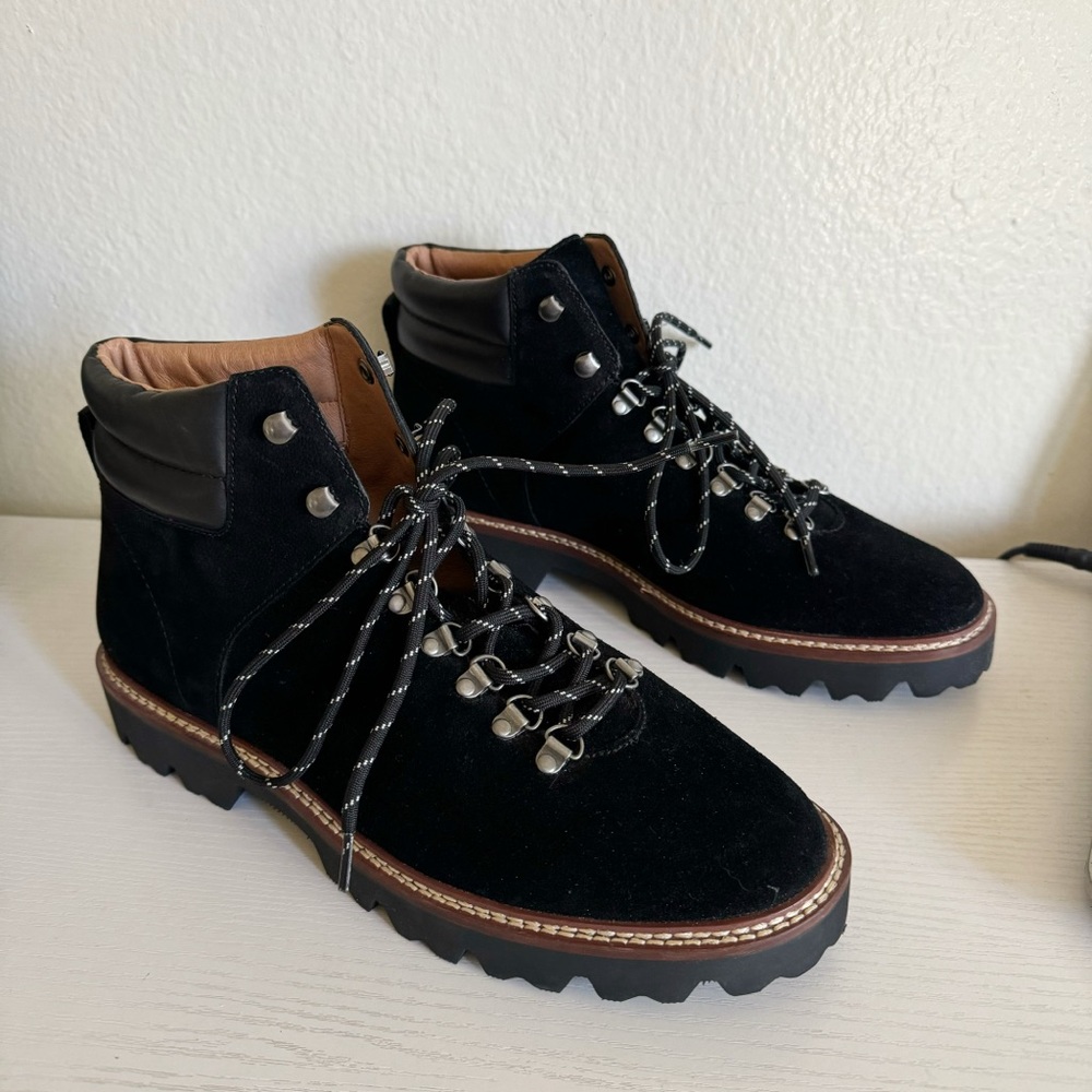 Madewell | The Citywalk Lugsole Hiker Boot in Leather